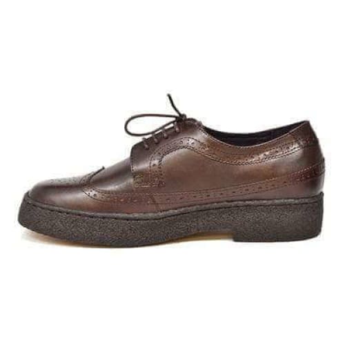 British Walkers Wingtip Low Cut Men s Brown Leather Oxfords Sale