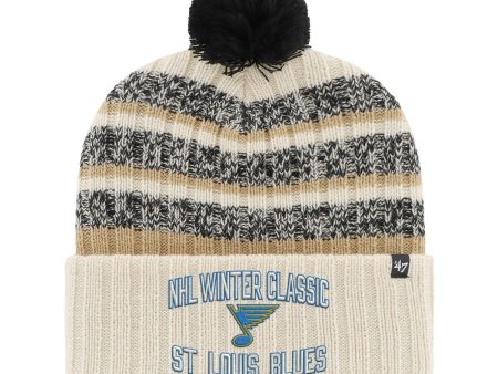 ST. LOUIS BLUES  47 WINTER CLASSIC TAVERN POM KNIT - NATURAL Online