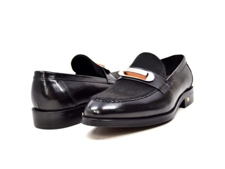 British Walkers Boss Men s Sleek Pony Skin Slip On Dress Shoes on Sale