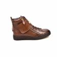 British Walkers Empire Men s Brown Leather Crepe Sole High Tops Online Sale