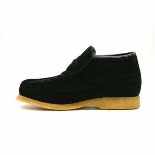 British Walkers Liberty Men s Black Suede Slip On Cheap