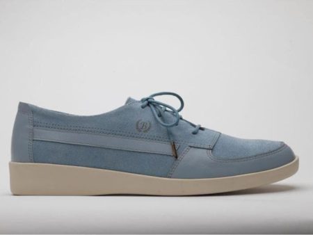 Johnny Famous Bally Style Midtown Men s Baby Blue Suede Low Tops Hot on Sale