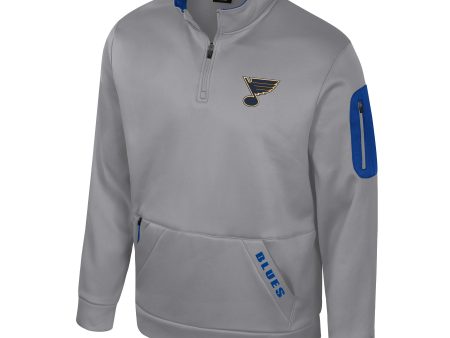 ST. LOUIS BLUES MAINFRAME QUARTER ZIP - CHARCOAL Online