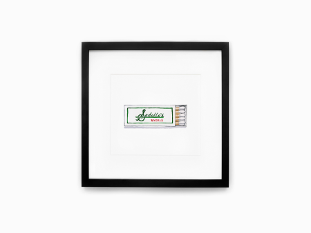 Sadelles Matchbook Print Cheap