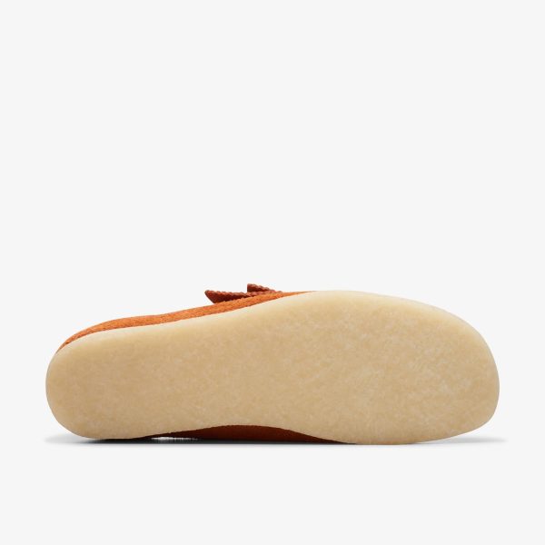 [26173637] Mens CLARKS WALLABEE - BURNT ORANGE Fashion