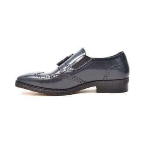 British Walkers Rick Men s Navy Leather Slip On Hot on Sale