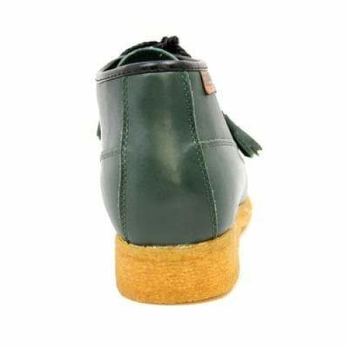 British Walkers Knicks Men s Green Leather Fashion