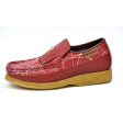 British Walkers Apollo 2 Men s Red Snake Skin Crepe Sole Shoes For Sale