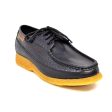 British Walkers Crown 2 Men s Leather and Snake Crepe Sole Shoes For Cheap