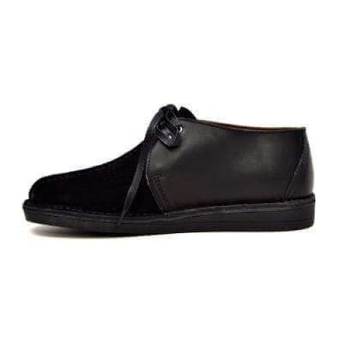 British Walkers Kingston Desert Trek Men s Black Leather and Suede Online