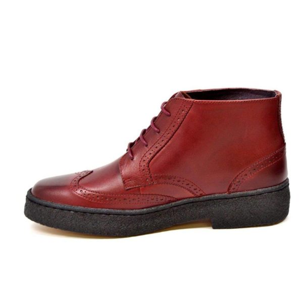 British Walkers Playboy Wingtips Limited Edition Men s Leather High Top Boots Online