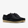 [26175848] Mens CLARKS WALLABEE - BLACK MESH Sale