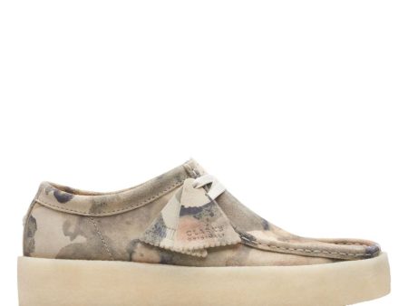 Clarks Original Wallabee Cup Low Men s Off White Camo 26166081 For Cheap