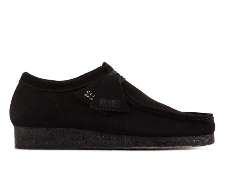 Clarks Originals Wallabee Low Men s Black Suede 26155519 Hot on Sale