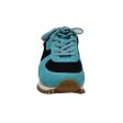 British Walkers Surrey Men s Turquoise Blue and Black Leather and Suede Sneakers Online