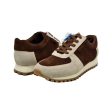 British Walkers Surrey Men s Brown and Beige Leather and Suede Sneakers Discount