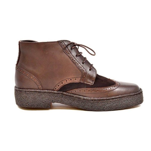 British Walkers Wingtips Limited Edition Men s Leather & Suede Boots Hot on Sale