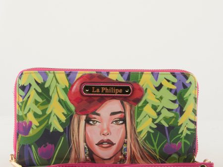 LA PHILIPE LP1026-17 BLOOMING GARDEN-WALLET 2 Fashion