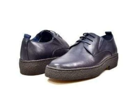 British Walkers Playboy Original Men s Navy Blue Leather Low Top Oxfords Online