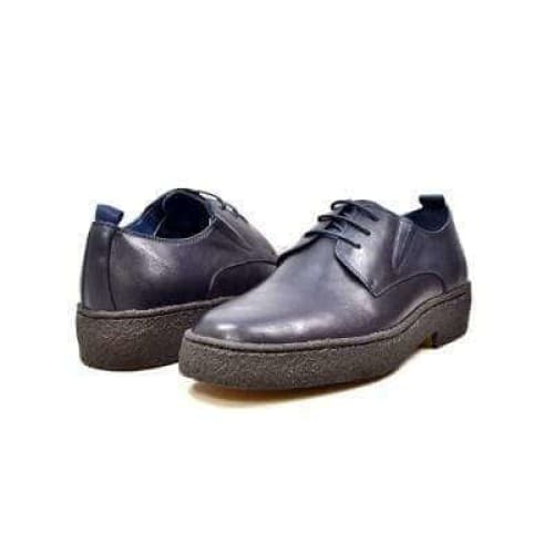 British Walkers Playboy Original Men s Navy Blue Leather Low Top Oxfords Online