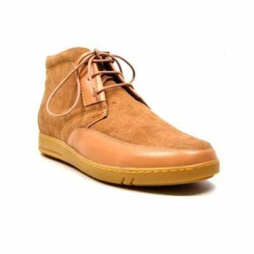 British Walkers Birmingham Bally Style Men s Cognac Tan Suede High Tops Online now