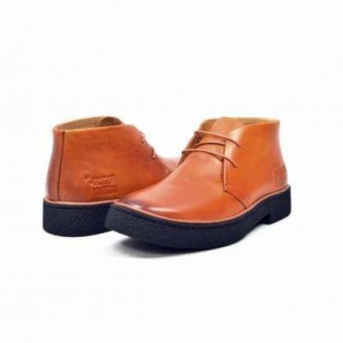 British Walkers Playboy Classic Men s Cognac Tan Leather For Discount