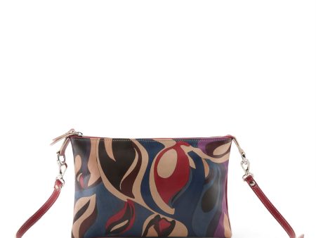 L ARTISTE HB-XBOD-BLAZE ITALIAN LEATHER HANDBAG Cheap