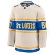 ST. LOUIS BLUES FANATICS PREMIUM BINNINGTON WINTER CLASSIC JERSEY - BEIGE Supply