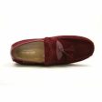 British Walkers King Men s Old School Burgundy Suede Slip On Shoes on Sale