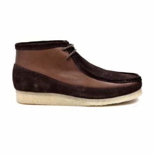 British Walkers Walker 100 Wallabee Boots Men s Brown Leather and Suede For Cheap