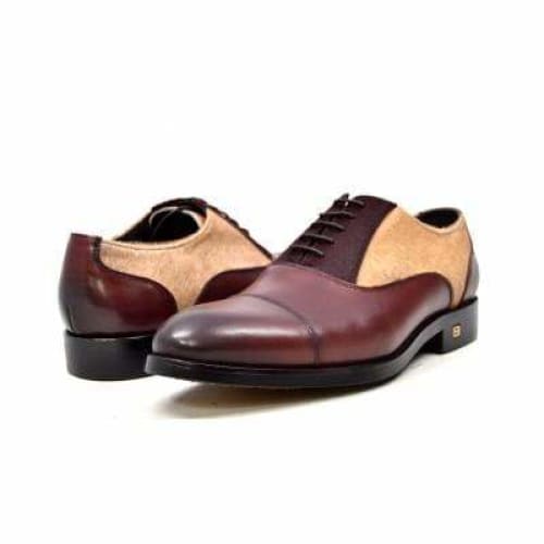 British Walkers Albert Men s Brown and Tan Leather Loafers Fashion