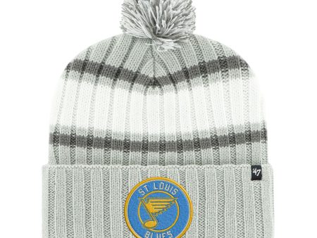 ST. LOUIS BLUES  47 WINTER CLASSIC PLATEAU POM KNIT - GREY Discount