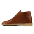 Clarks Originals Desert Boots Men s Dark Tan Leather 26162422 For Sale