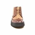 British Walkers Playboy Wingtip Men s Tan and Cognac Ostrich Leather High Tops For Cheap