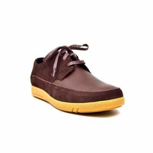 British Walkers Bristol Bally Style Men s Brown Leather and Suede Low Top Sneakers For Sale