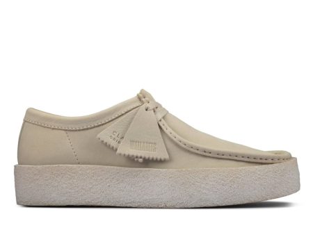 Clarks Originals Wallabee Cup Men s White Nubuck 26158153 on Sale