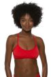 Grayson Bikini Top - Red Discount