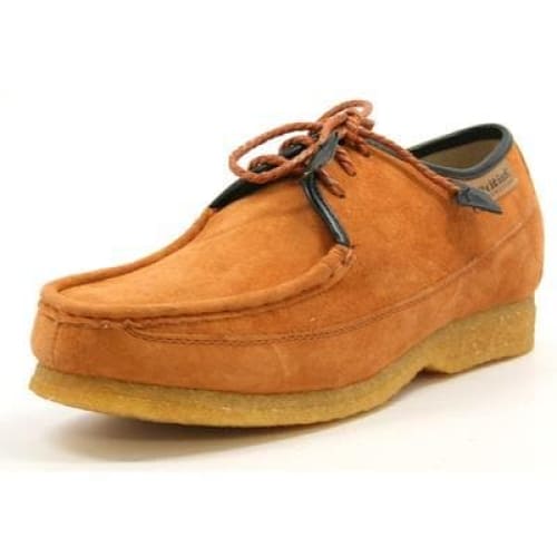 British Walkers Crown Low Top Men s Tan Suede Crepe Sole Shoes Online Hot Sale