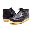 British Walkers Walker 100 Wallabee Boots Men s Black Ostrich Leather Online Sale