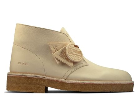 Clarks Originals Desert Boots Men s Natural Tan Leather 26159528 Online