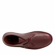 Clarks Originals Desert Boots Men s Burgundy Tumbled Leather 26125547 Hot on Sale