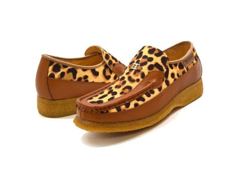 British Walkers Power 2 Limited Edition Men s Leopard Print Pony Skin Leather For Discount