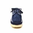 British Walkers Knicks Croc Men s Navy Blue Crocodile Leather and Suede Cheap