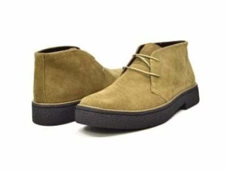 British Walkers Playboy Men s Olive Green Suede Fashion