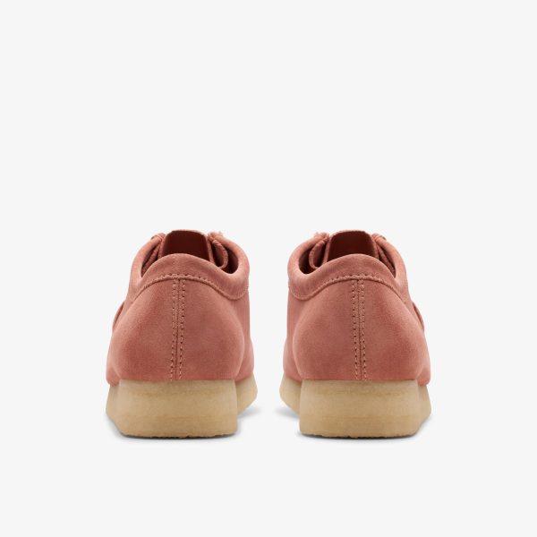 [26176547] Mens CLARKS WALLABEE - TERRACOTTA SDE For Discount