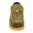 British Walkers Checkers Men s Olive Green Suede Slip Ons Online