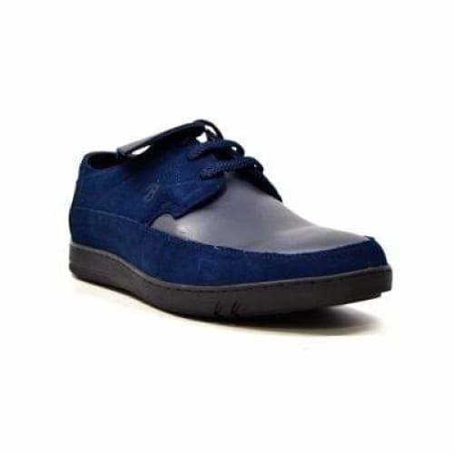 British Walkers Bristol Bally Style Navy Blue Men s Leather and Suede Cheap