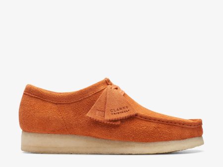 [26173637] Mens CLARKS WALLABEE - BURNT ORANGE Fashion