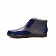 British Walkers Birmingham Bally Style Men s Navy Blue Leather High Tops Online Hot Sale