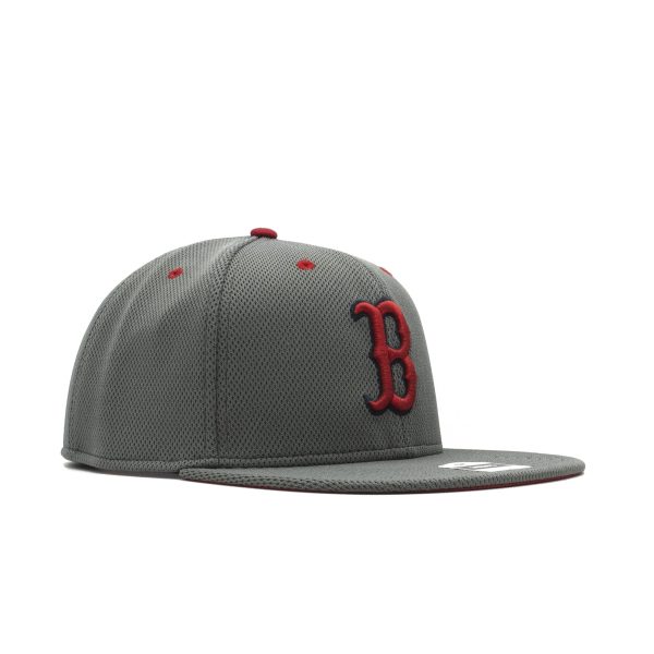 Mens 47 Brand Boston Red Sox Fan Favorite Snapback - Grey Red For Sale